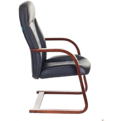 Кресло Бюрократ T-9923WALNUT-AV (черный)