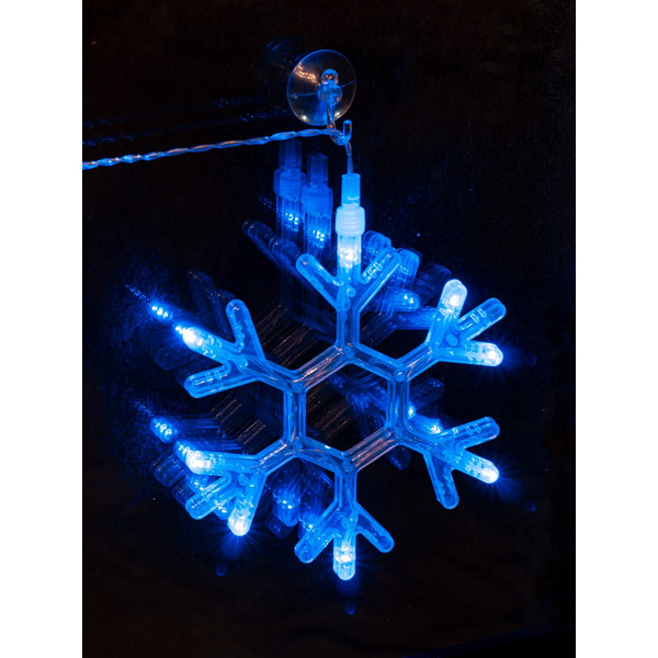 Светодиодная фигура-гирлянда ARTSTYLE Снежинка CL-N103BL