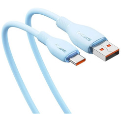 Кабель Baseus Pudding Series Fast Charging Cable 100W USB Type-C - USB Type-C (1.2 м, голубой)