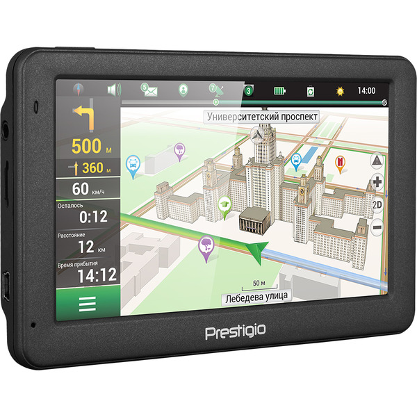 Комплект GPS навигатор Prestigio GeoVision 5059 Navitel (PGPS5059CIS04GBNV) + видеорегистратор RoadRunner 133 (PCDVRR133)