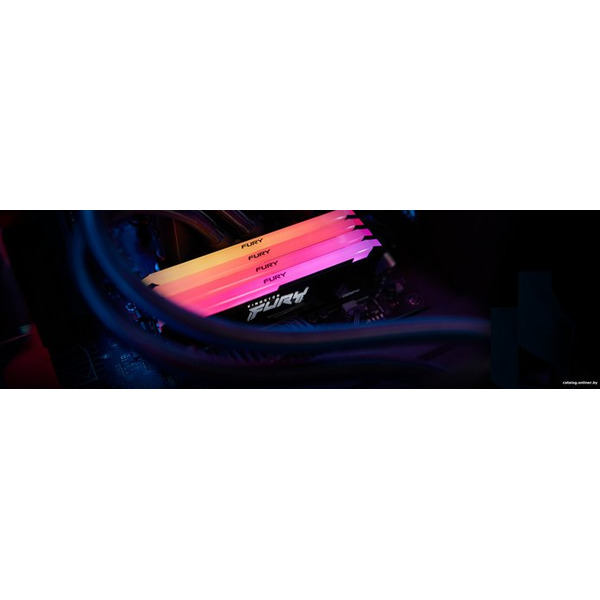 Оперативная память Kingston FURY Beast RGB 32ГБ DDR4 3200 МГц KF432C16BB2A/32