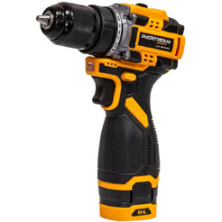 Дрель-шуруповерт Partisan AD-1660BLPSN (с 2-мя АКБ, кейс)