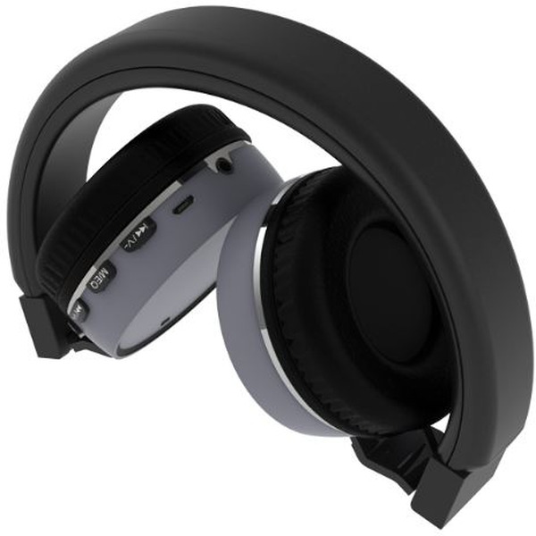 Наушники Ritmix RH-415BTH (черный/серый)