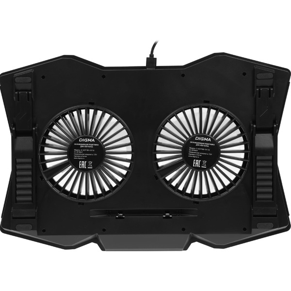 Подставка для ноутбука Digma D-NCP180-2x110