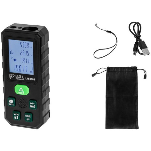 Лазерный дальномер Bull LM 8001 (1323465)