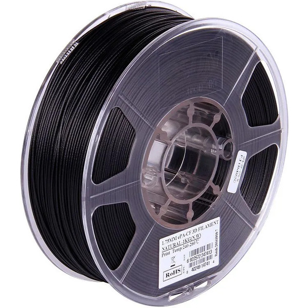 Пластиковая нить ESUN для 3D принтеров ESUN ePA 1,75 мм, 1кг(чёрный)