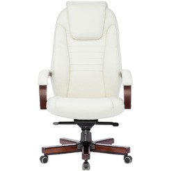 Офисное кресло Бюрократ T-9923WALNUT (слоновая кость)