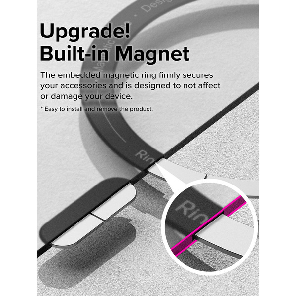 Чехол Ringke FUSION BOLD MAGNETIC для Galaxy S24 Ultra MATTE BLACK