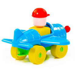 Конструктор Полесье Юный путешественник 55378 Самолет