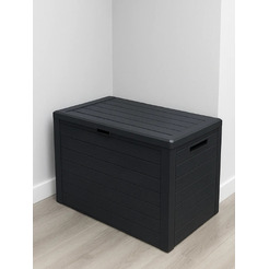 Сундук уличный Prosperplast Woodebox MBWL190-S433 (антрацит)