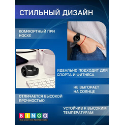 Ремешок BINGO Button для GOOGLE Pixel Watch 3 41мм светло-розовый