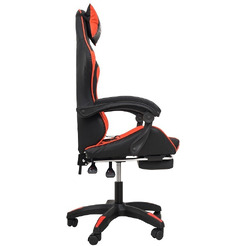 Игровое кресло Calviano 1583 (черно-красное, вибромассажное)