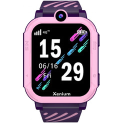 Детские смарт-часы Xenium W600 (розовый)