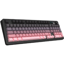 Компьютерная клавиатура AJAZZ AK980 V2 (черно-розовая)