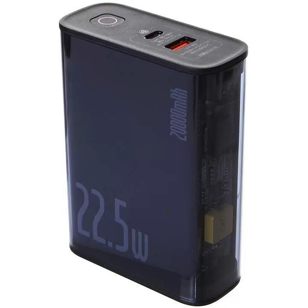 Внешний аккумулятор Baseus Explorer Series Digital Display Fast Charge 22.5W 10000mAh (синий)