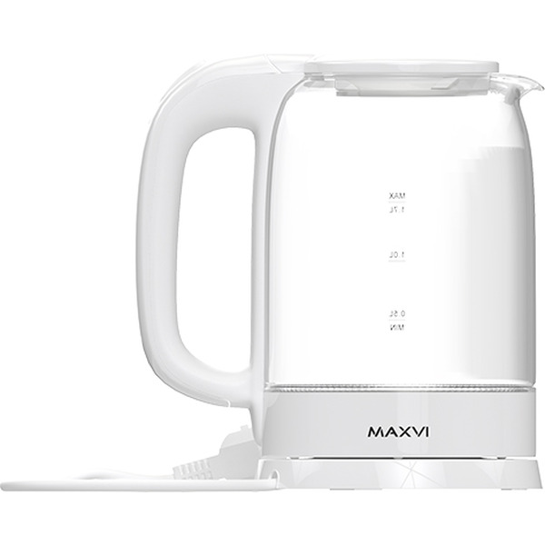 Электрический чайник Maxvi KE1741G (белый)