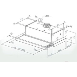 Вытяжка Faber Flox Glass BK A50 315.0567.355
