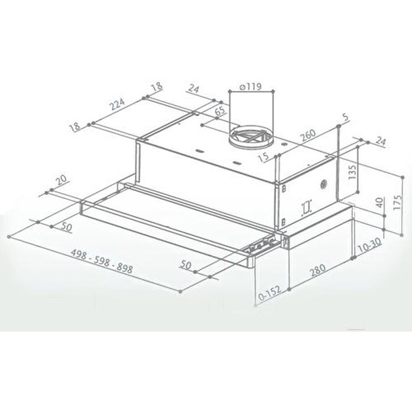 Вытяжка Faber Flox Glass BK A50 315.0567.355