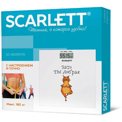 Напольные весы SCARLETT SC-BS33E110