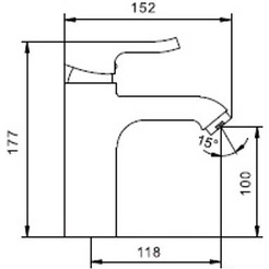 Смеситель Ledeme H34 L1034