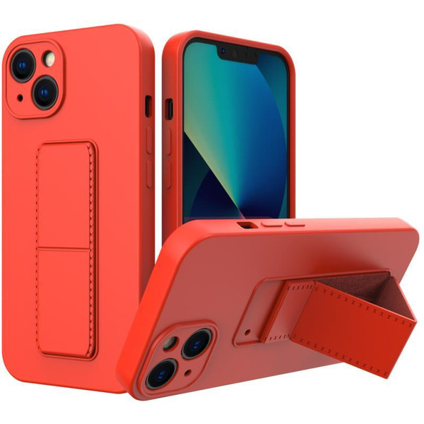 Бампер Bingo Stand для APPLE iPhone 13 Красный