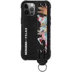 Накладка Skinarma Shinwa Beruto для Apple iPhone 12 Pro Max (лазурный дракон)