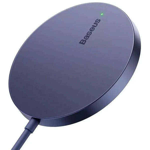 Беспроводное зарядное Baseus Simple Mini3 Magnetic Wireless Charger 15W CCJJ040205