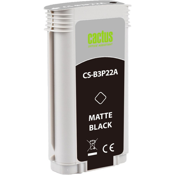Картридж струйный Cactus CS-B3P22A №727 (черный матовый)