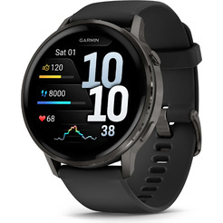 Умные часы Garmin Venu 4 45 мм (черный)