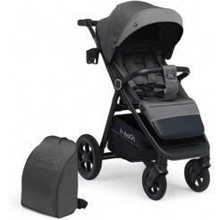 Коляска детская прогулочная BubaGo BASS BG 130-3 (серый)