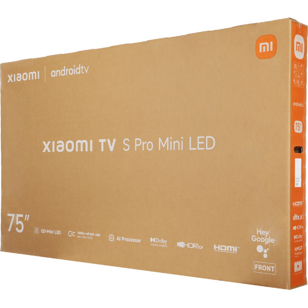Телевизор Xiaomi TV S Pro Mini LED 75" 2026 ELA6338RU (L75MB-SRU)