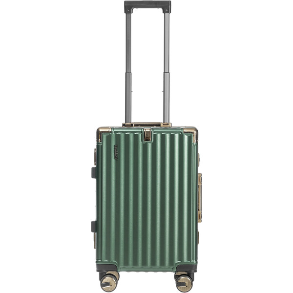 Чемодан DoubleW E087# (S, темно-зеленый)