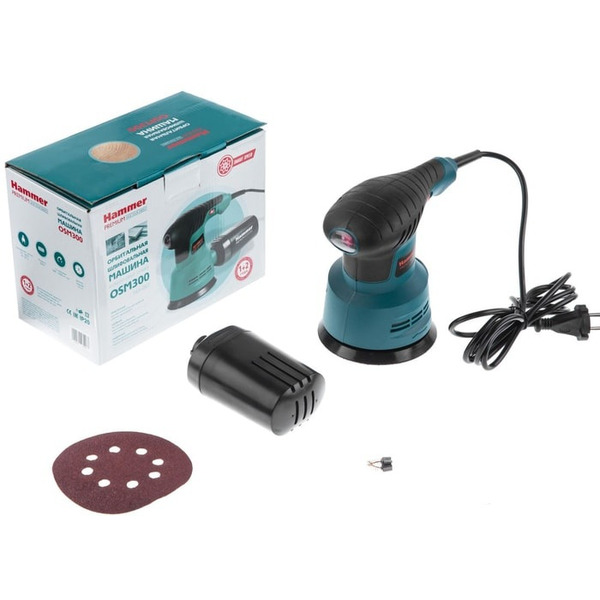 Эксцентриковая шлифмашина Hammer OSM300 Premium