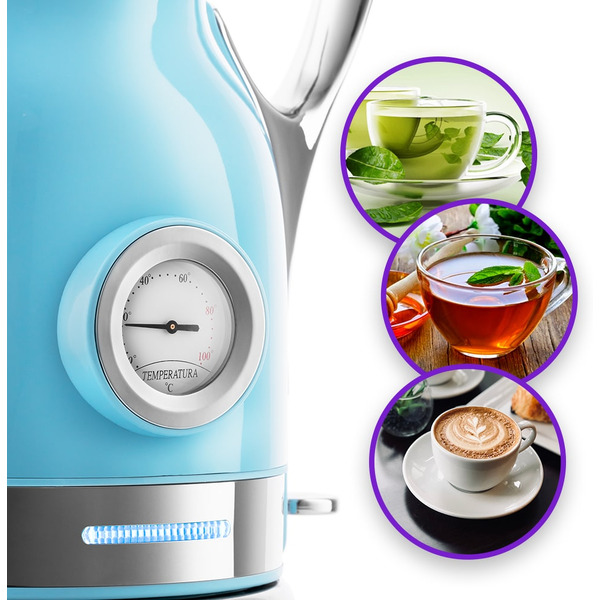 Чайник Kitfort KT-694-2 (голубой)