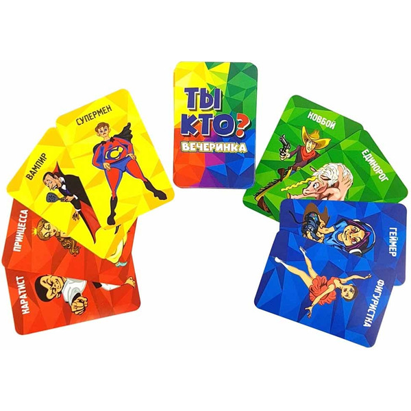 Настольная игра DREAM MAKERS 2002C "Ты кто? Вечеринка"