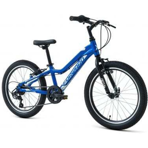 Велосипед Forward Twister 20 1.0 2021 (синий)