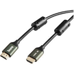 Кабель Buro BHP-HDMI-2.1-1G (1 м, черный)