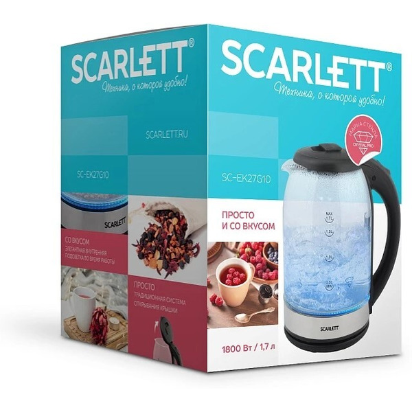 Электрочайник Scarlett SC-EK27G10