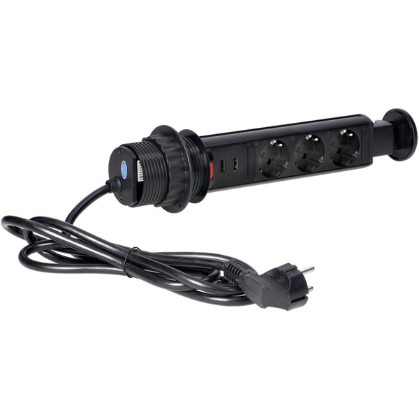 Блок розеточный Orno OR-AE-1349-B 1,8 м