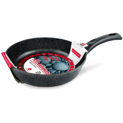 Сковорода НМП Каменная Черный гранит 18126