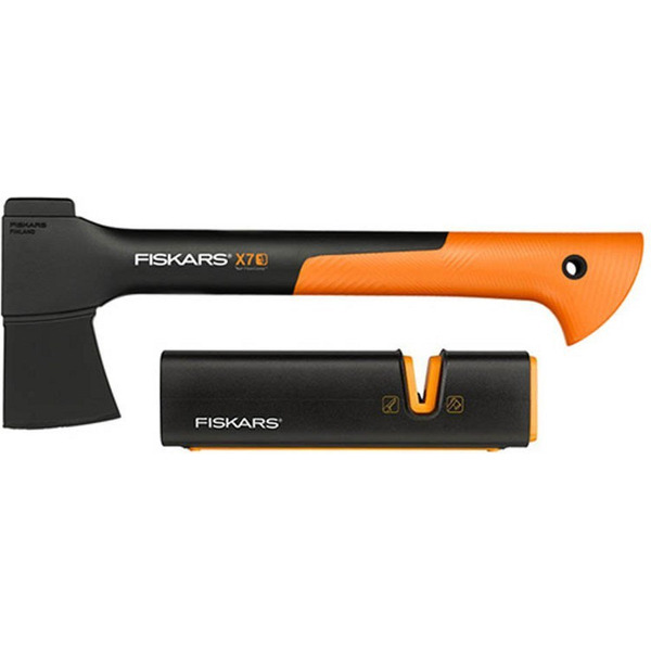 Топор универсальный FISKARS X7 FISKARS + точилка (комплект) (1020183)
