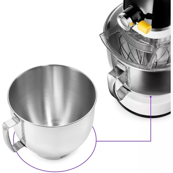 Цельнометаллический планетарный миксер Kitfort КТ-3437