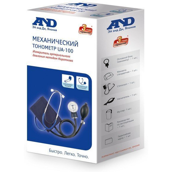 Тонометр A&D UA-100