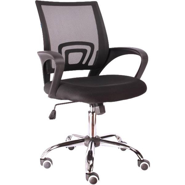 Офисное кресло Everprof EP-696 Chrome (черный)