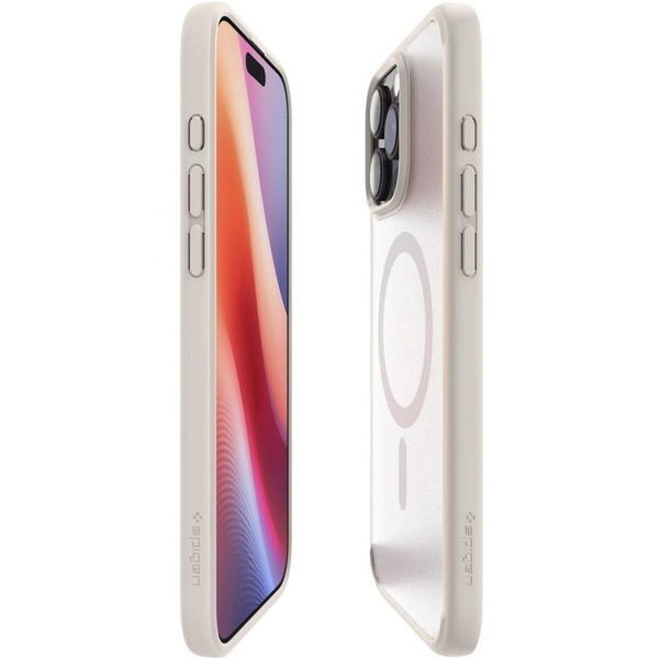 Чехол для телефона Spigen Ultra Hybrid Mag Magsafe для iPhone 16 Pro ACS08138 (Frost Natural Titanium)