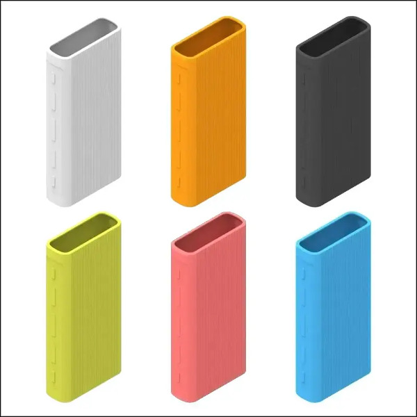 Чехол для портативного ЗУ Bingo Silicone для Xiaomi Power Bank PLM07ZM/PB2050ZM/PLM18ZM (белый)