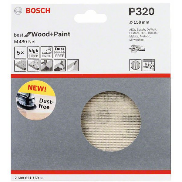 Шлифлист Bosch Best for Wood and Paint M480 2.608.621.169