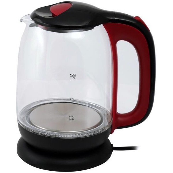Электрочайник CENTEK CT-0034 (черный/красный)