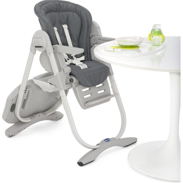 Стульчик для кормления Chicco POLLY MAGIC GRAPHITE