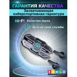 Наушники Bingo VT-G20 (серебристый)